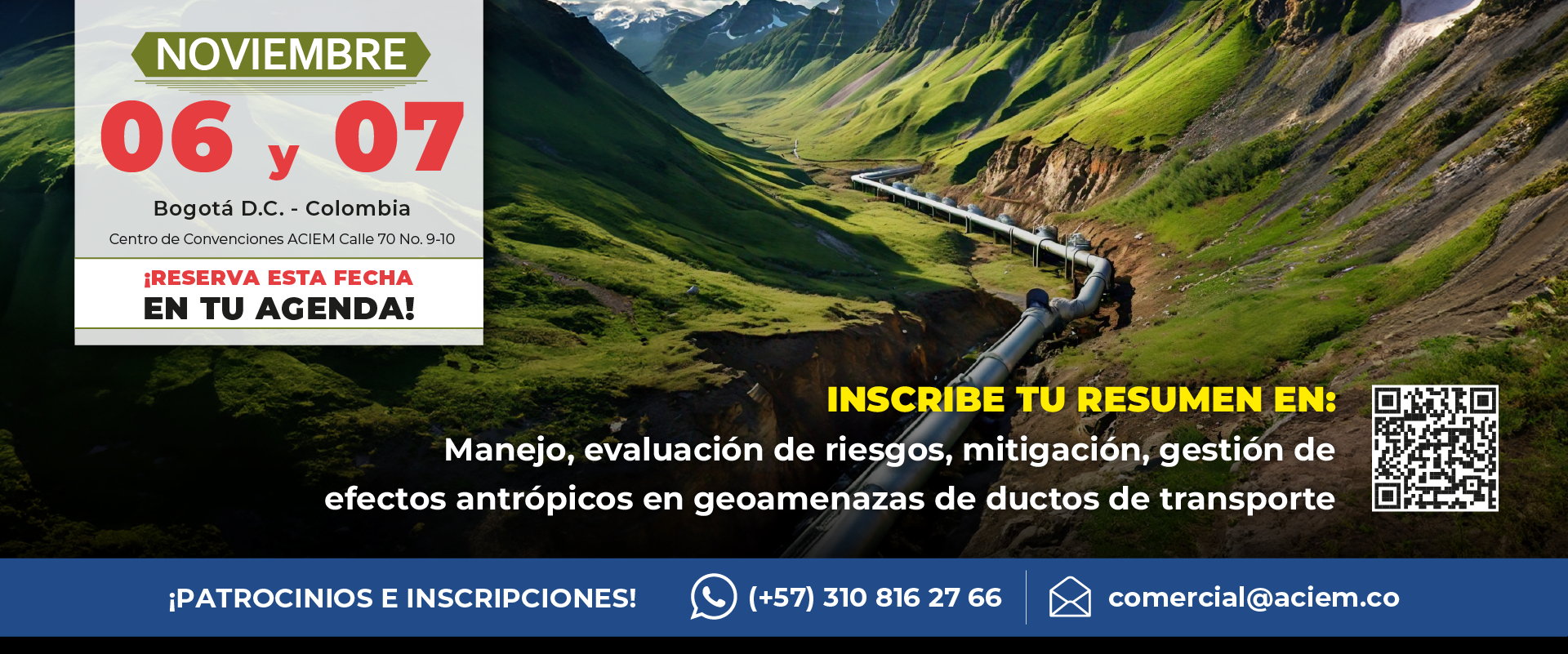 Inicio – Conferencia Internacional de Geotecnia de Ductos IPG 1 Save Date Vr01